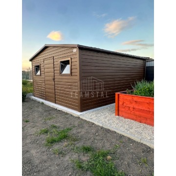 Schowek Domek Ogrodowy 5x4m Drzwi 2x okno Ciemny... - Altany, domki, namioty - Kwidzyn - zdjęcie 3
