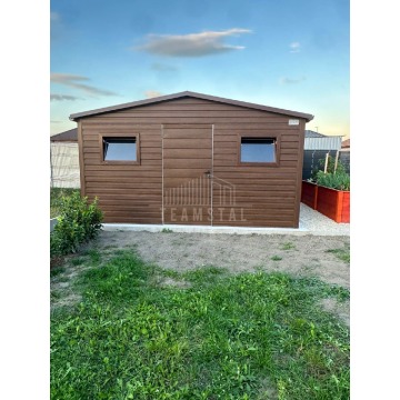 Schowek Domek Ogrodowy 5x4m Drzwi 2x okno Ciemny... - Altany, domki, namioty - Kwidzyn - zdjęcie 5