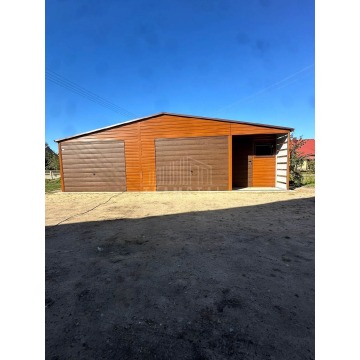 Garaż Blaszany 10x6m + Wnęka 2x1m- 2x Brama U... - Garaże i wiaty - Koszalin - zdjęcie 4