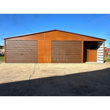 Garaż Blaszany 10x6m + Wnęka 2x1m- 2x Brama U... - Garaże i wiaty - Koszalin - zdjęcie 2