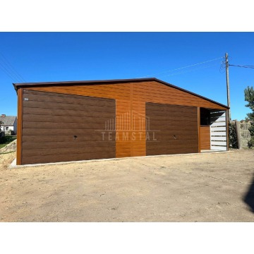 Garaż Blaszany 10x6m + Wnęka 2x1m- 2x Brama U... - Garaże i wiaty - Koszalin - zdjęcie 7
