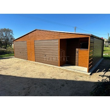 Garaż Blaszany 10x6m + Wnęka 2x1m- 2x Brama U... - Garaże i wiaty - Koszalin - zdjęcie 8