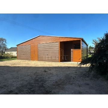 Garaż Blaszany 10x6m + Wnęka 2x1m- 2x Brama U... - Garaże i wiaty - Koszalin - zdjęcie 5
