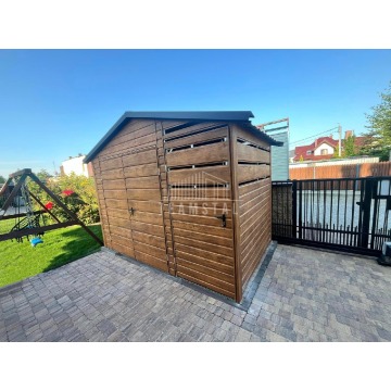 Schowek Domek Ogrodowy 2,5x2m wiata 1x2 drzwi... - Altany, domki, namioty - Gdańsk - zdjęcie 3