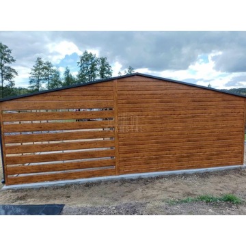 Garaż blaszany 5x6m + wiata 4m Brama uchylna... - Garaże i wiaty - Tarnów - zdjęcie 9