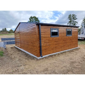 Garaż blaszany 5x6m + wiata 4m Brama uchylna... - Garaże i wiaty - Tarnów - zdjęcie 2