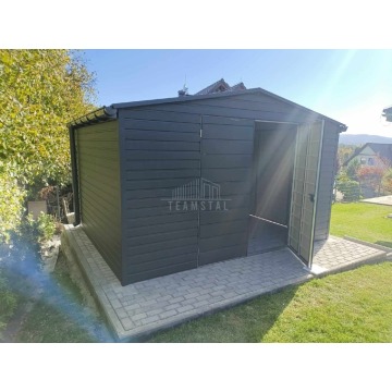 Schowek domek ogrodowy 4,5x3,5m Brama dwuskrz... - Altany, domki, namioty - Rzeszów - zdjęcie 4