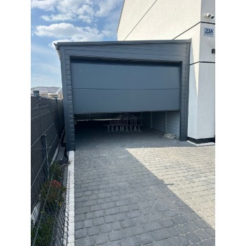 Garaż Blaszany 4x6m - Brama Segmentowa - Antracyt... - Garaże i wiaty - Piła - zdjęcie 2