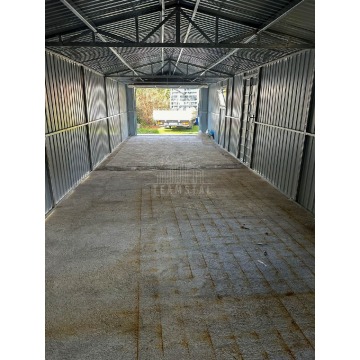 Garaż blaszany 4x12m brama uchylna drzwi 2x okno... - Garaże i wiaty - Białystok - zdjęcie 4