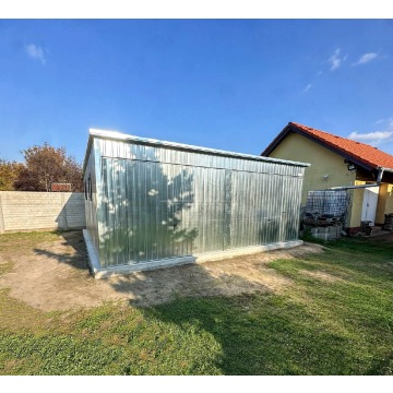 Garaż blaszany 6x6m 2x brama uchylna 2x okno... - Garaże i wiaty - Inowrocław - zdjęcie 7