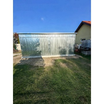 Garaż blaszany 6x6m 2x brama uchylna 2x okno... - Garaże i wiaty - Inowrocław - zdjęcie 4