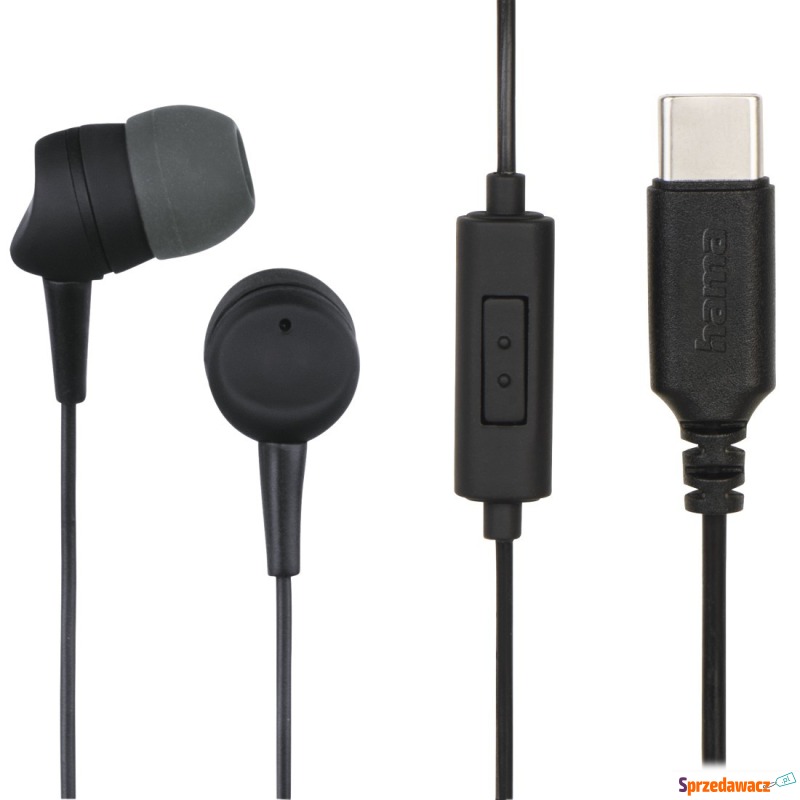 Hama Sea USB-C czarne - Słuchawki - Elbląg