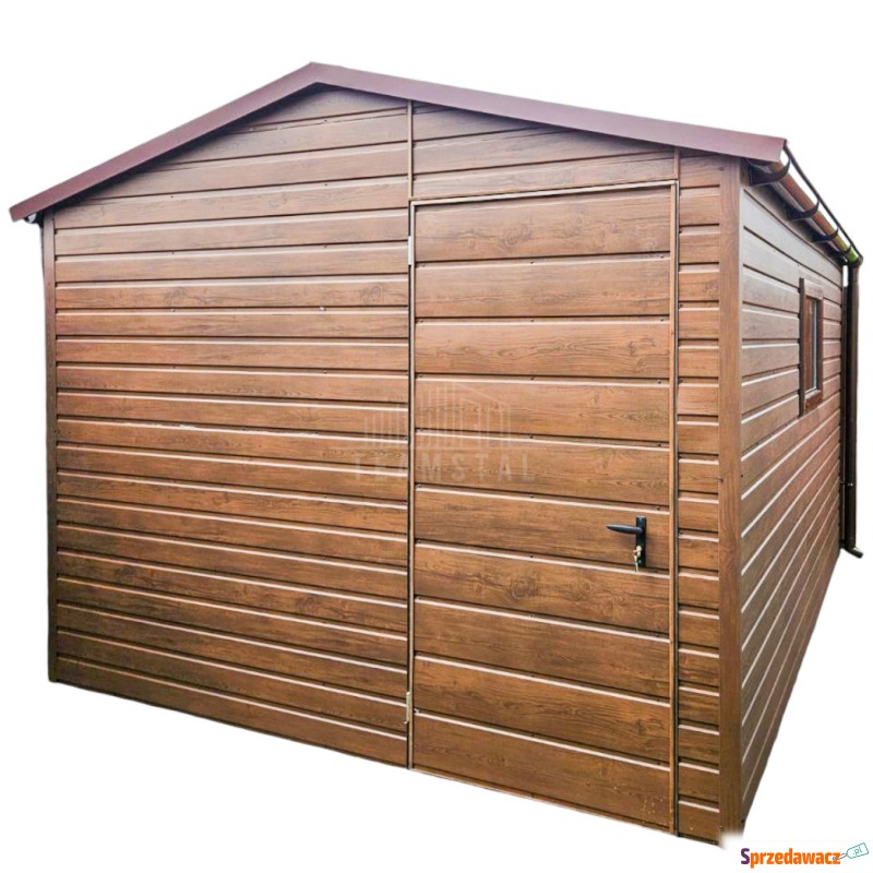 Schowek Domek ogrodowy 3x4 m drzwi okno rynny... - Altany, domki, namioty - Nysa