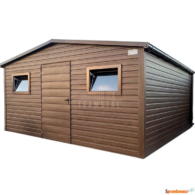 Schowek Domek Ogrodowy 5x4m Drzwi 2x okno Ciemny... - Altany, domki, namioty - Kwidzyn