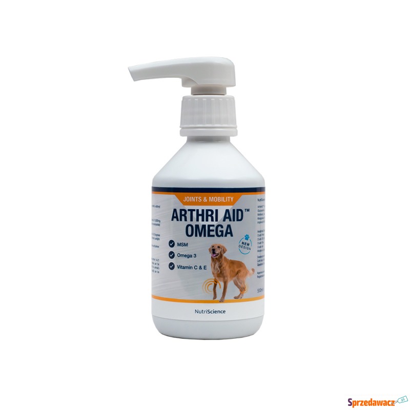 NutriScience ArthriAid Omega Liquid - 500 ml - Akcesoria dla psów - Gdańsk