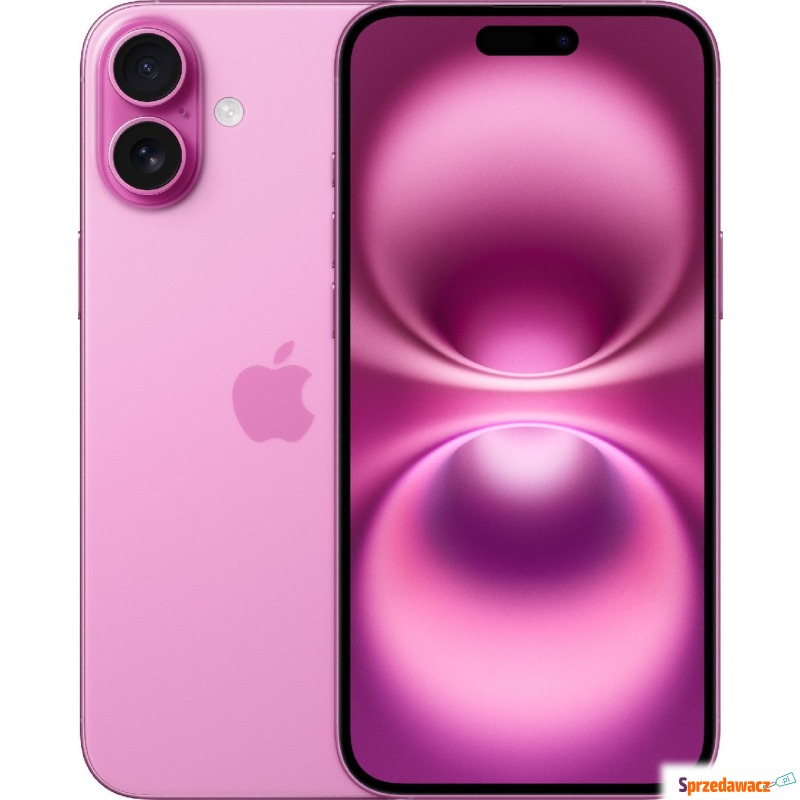 Smartfon Apple iPhone 16 Plus 128GB Pink (MXVW3) - Smartfony - Wieluń