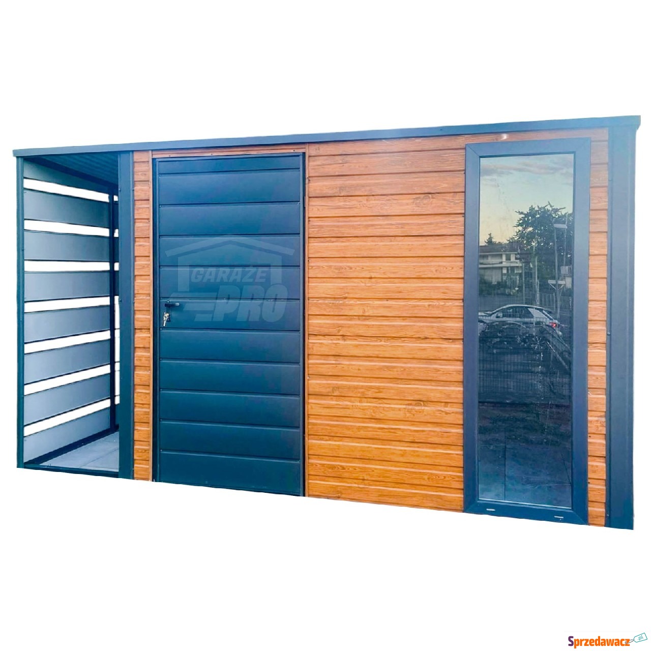 Schowek Domek Ogrodowy 3x3 + wiata...