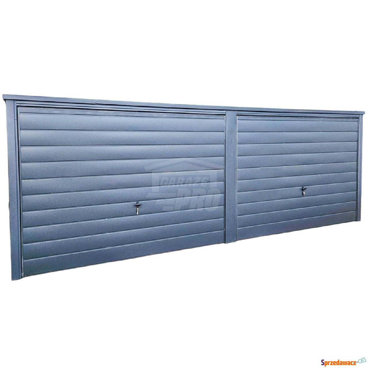 Garaż Blaszany 6x6m 2x Brama u...