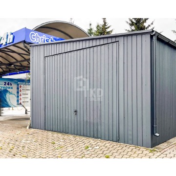 Garaż Blaszany 5x6m Brama dwuskrzydłowa Okno... - Garaże i wiaty - Tczew - zdjęcie 4