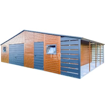 Garaż Blaszany 8,5x6m + Wiata 1,5x6m Brama Uc... - Garaże i wiaty - Gryfice - zdjęcie 1