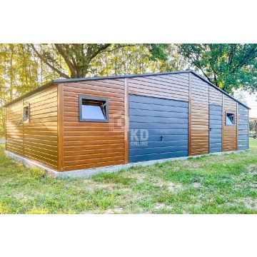 Garaż Blaszany 8,5x6m + Wiata 1,5x6m Brama Uc... - Garaże i wiaty - Gryfice - zdjęcie 4
