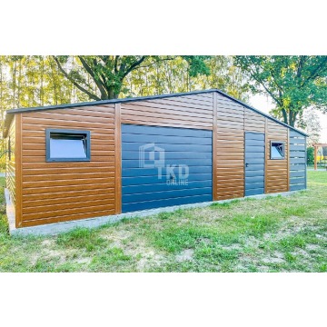 Garaż Blaszany 8,5x6m + Wiata 1,5x6m Brama Uc... - Garaże i wiaty - Gryfice - zdjęcie 2