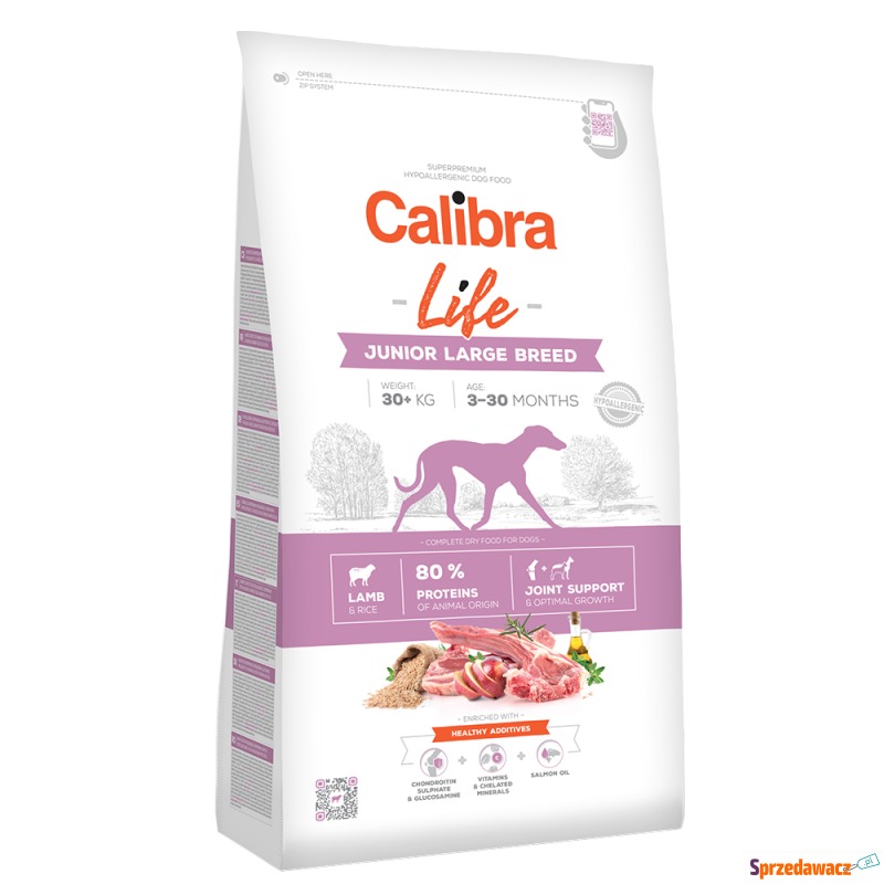 Calibra Dog Life Junior Jagnięcina...