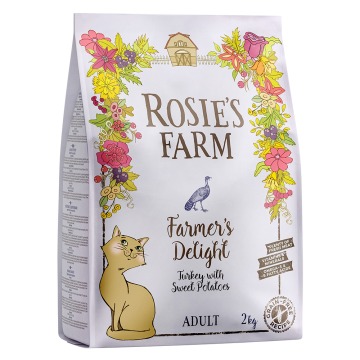 Rosie's Farm Adult, indyk z batatami - 3 x 2 kg