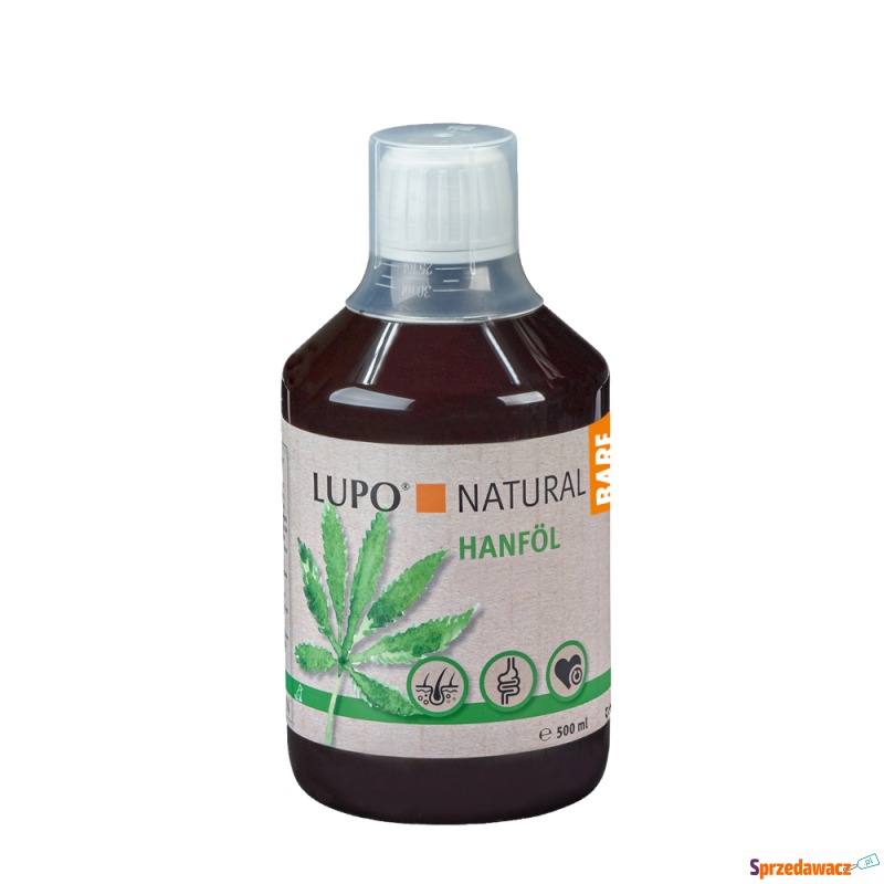 LUPO NATURAL BARF, olej konopny - 500 ml - Akcesoria dla psów - Elbląg