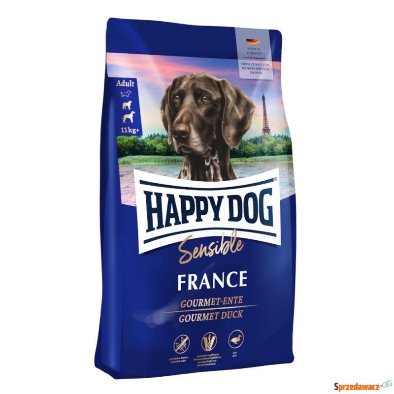 Happy Dog Supreme Sensible Francja - 2 x 4 kg - Karmy dla psów - Olsztyn
