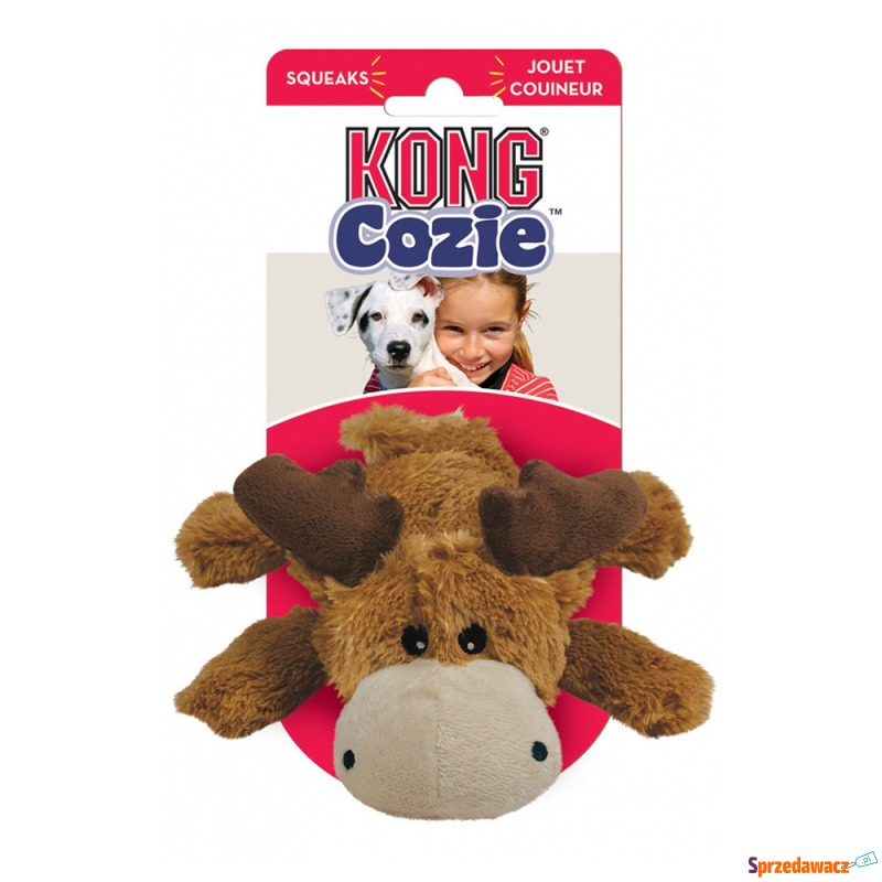 KONG Cozie łoś Moose - XL:  dł. x szer. x wys.:... - Zabawki dla psów - Rzeszów