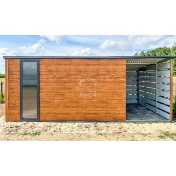 Schowek - domek ogrodowy 4x3m + wiata 2m- drzwi... - Altany, domki, namioty - Zgorzelec - zdjęcie 5