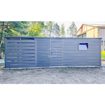 Schowek - Domek ogrodowy 4,5x2,5m + wiata 2m ... - Altany, domki, namioty - Tczew - zdjęcie 5