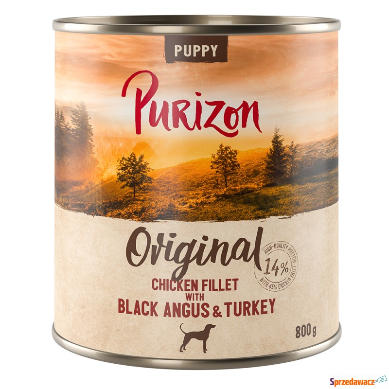 Purizon Original, 12 x 800 g  - Puppy: Filet z... - Karmy dla psów - Szczecinek