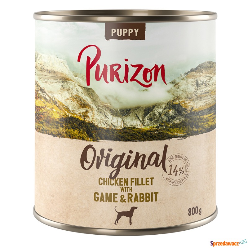 Purizon Original, 12 x 800 g  - Puppy: Filet z... - Karmy dla psów - Słupsk