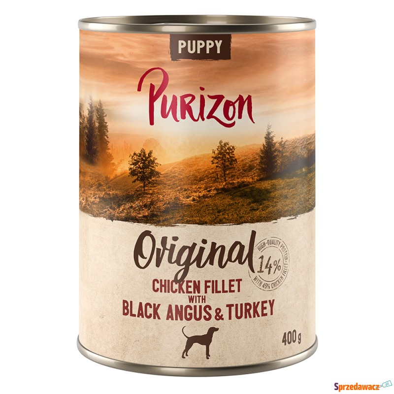 Purizon Puppy, 6 x 400 g - Filet z kurczaka z... - Karmy dla psów - Łódź