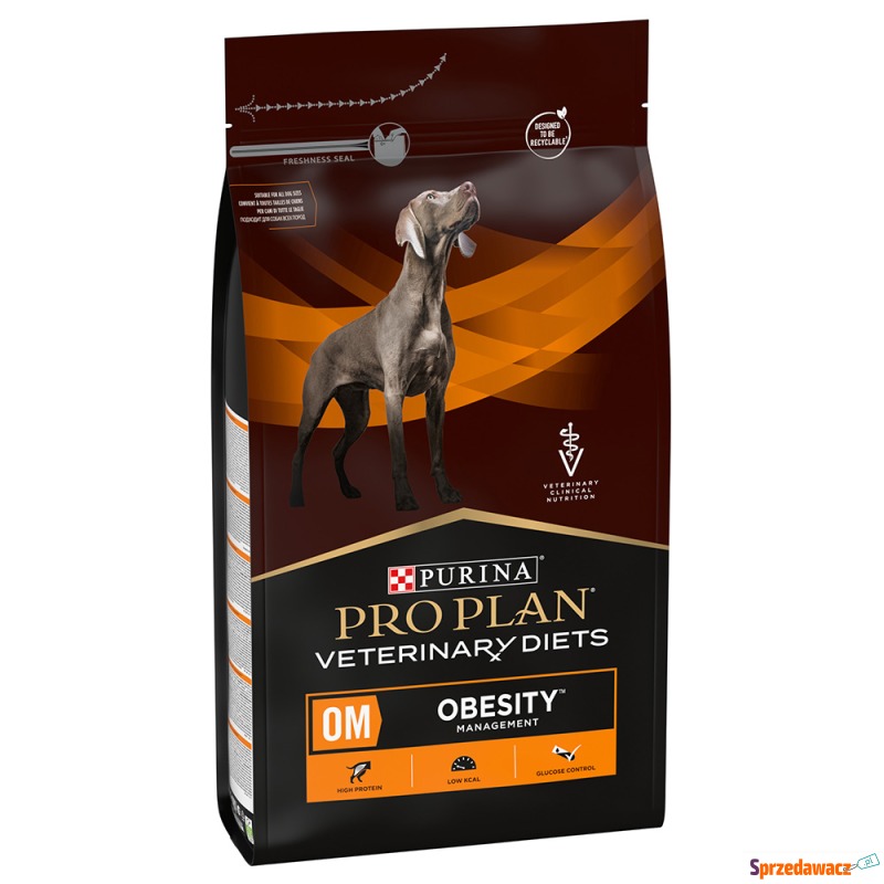 PURINA PRO PLAN Veterinary Diets OM Obesity M... - Karmy dla psów - Inowrocław