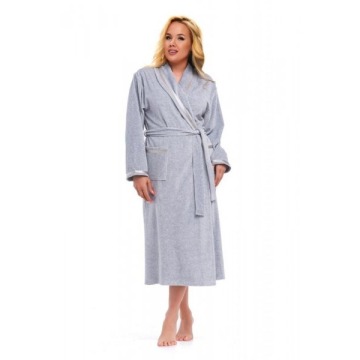 Szlafrok damski Doctor nap SWA 1078 grey melange