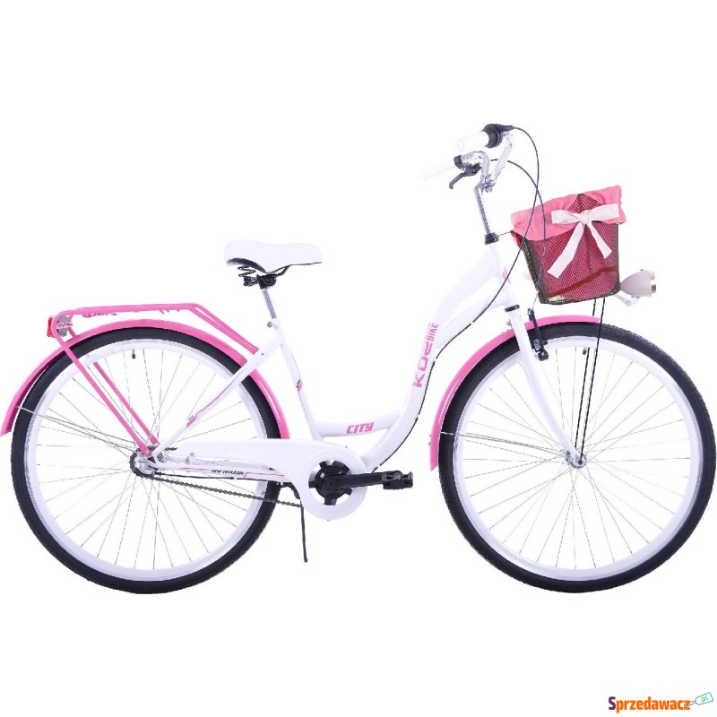 Kozbike (K19) Rower miejski damski Kozbike 28... - Rowery miejskie - Konin