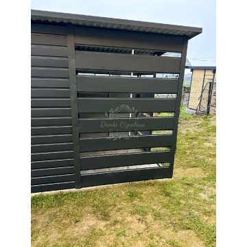 Schowek - domek ogrodowy 6x2m + wiata 1,5m - Brama... - Altany, domki, namioty - Łuków - zdjęcie 2