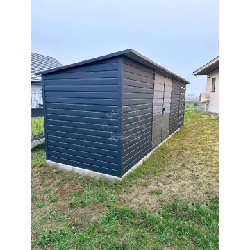 Schowek - domek ogrodowy 6x2m + wiata 1,5m - Brama... - Altany, domki, namioty - Łuków - zdjęcie 4