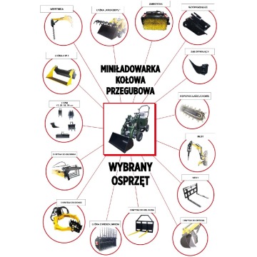 Mini Ładowarka Kołowa MS-L116 JSB - Nowa 2025 - Pojazdy specjalistyczne - Toruń - zdjęcie 7