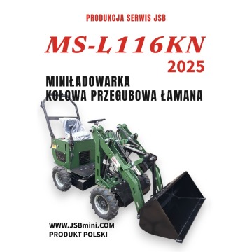 Mini Ładowarka kołowa przegubowa łamana MS-L1... - Pojazdy specjalistyczne - Toruń - zdjęcie 2