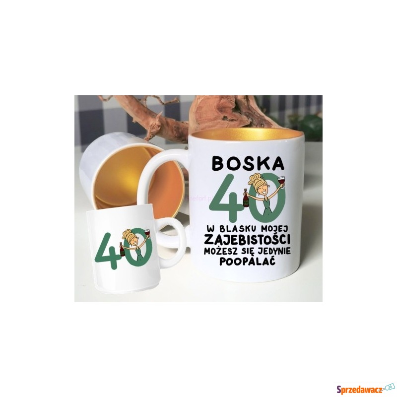 KUBEK NA 40 DLA KOLEŻANKI BLODNYNKI - Kubki - Kalisz