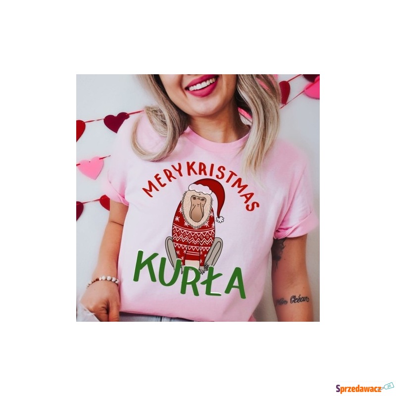 świąteczna koszulka merry krismas...