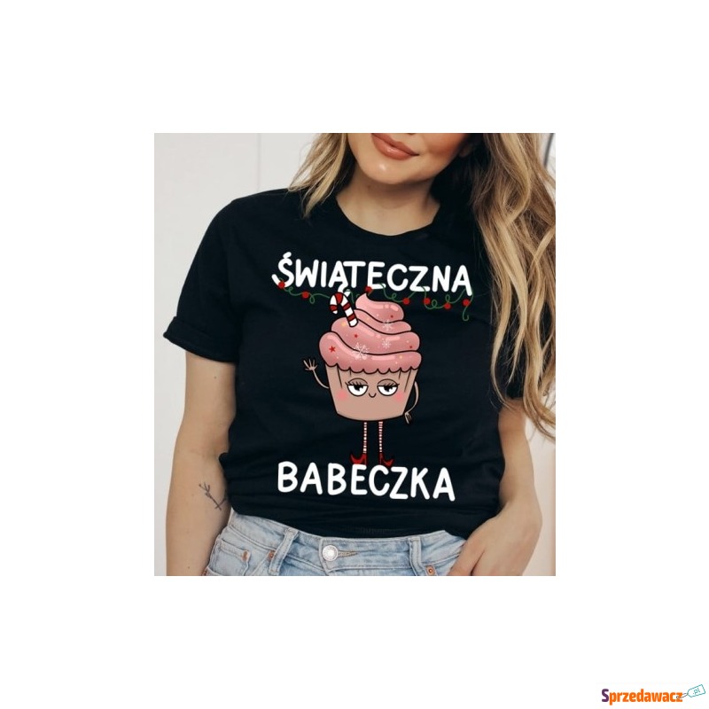 damska koszulka świąteczna babeczka