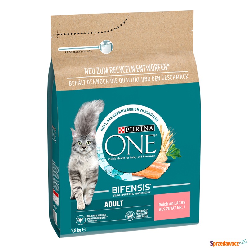 PURINA ONE Adult z łososiem i...