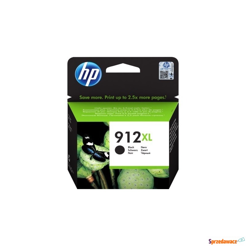 Oryginalny tusz HP 912 XL czarny...