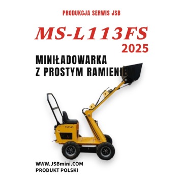 Mini Ładowarka kołowa z prostym ramieniem MS-... - Pozostałe art. ogrodnicze - Toruń - zdjęcie 2