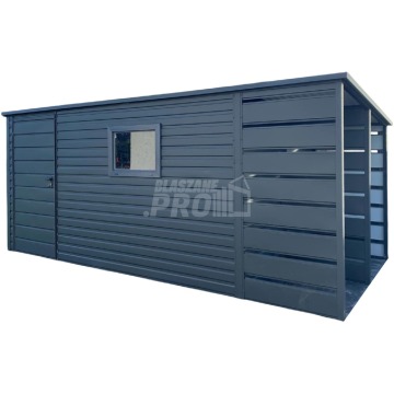 Schowek - Domek ogrodowy 3,8x2,5m + wiata 1,2m... - Altany, domki, namioty - Malbork - zdjęcie 1